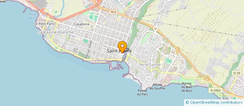 localisation de l'entreprise CPMB à SAINT-PIERRE