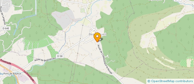 localisation de l'entreprise CPMC  LE THOLONET