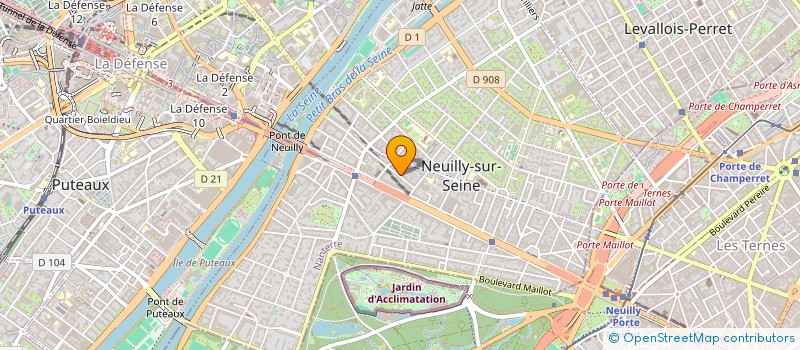 localisation de l'entreprise CPMCK à NEUILLY-SUR-SEINE