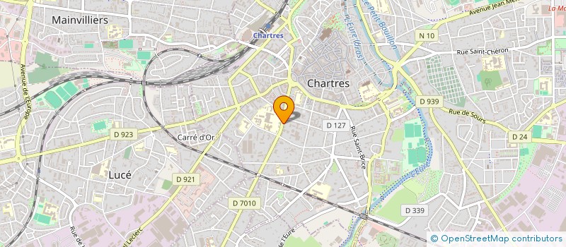 localisation de l'entreprise CPME EURE ET LOIR à CHARTRES
