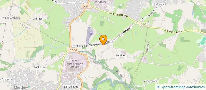 localisation de l'entreprise CPMG  BRINDAS