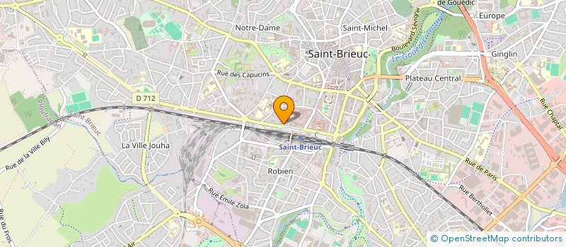 localisation de l'entreprise CPMH CONSULTING  SAINT-BRIEUC