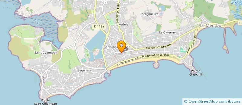 localisation de l'entreprise CPMK  CARNAC