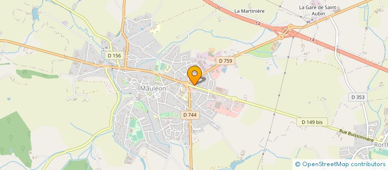 localisation de l'entreprise CPML  MAULEON