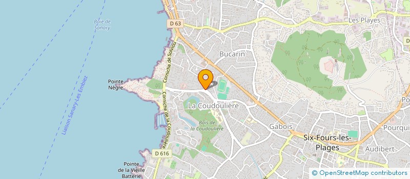localisation de l'entreprise CPMP à SIX-FOURS-LES-PLAGES