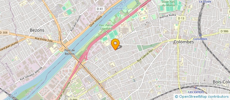 localisation de l'entreprise CPMR à COLOMBES