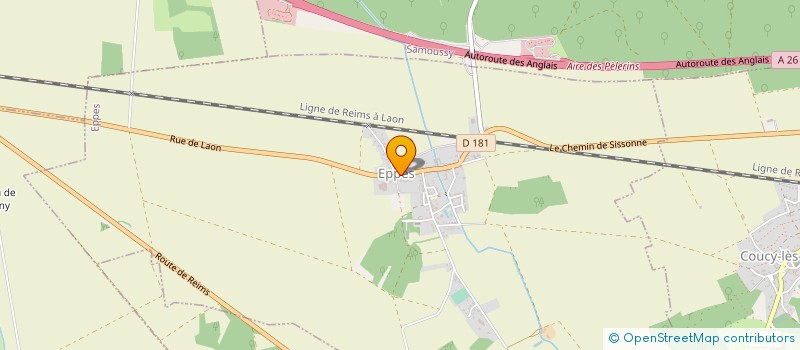 localisation de l'entreprise CPMR  EPPES