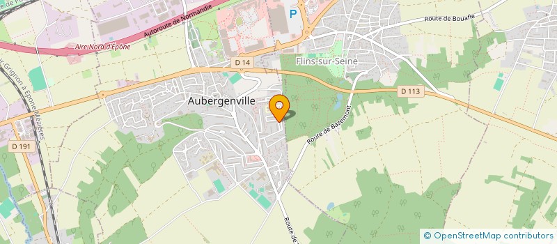 localisation de l'entreprise CPMT  AUBERGENVILLE