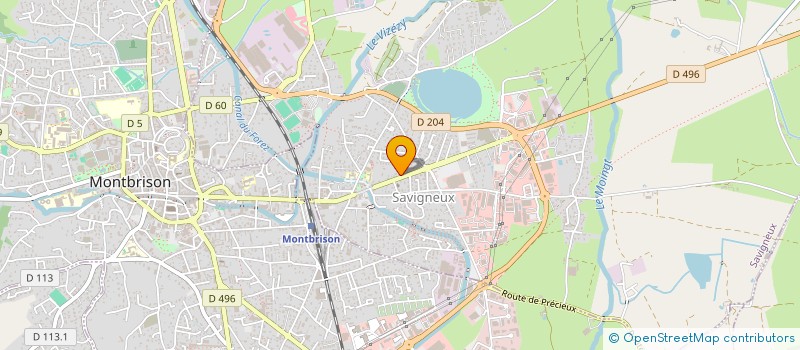 localisation de l'entreprise CPN HOLDING  SAVIGNEUX