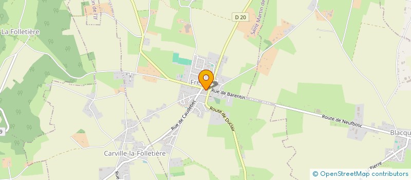 localisation de l'entreprise CPN LE BOIS DES FOLLETS  SAINT MARTIN DE L'IF