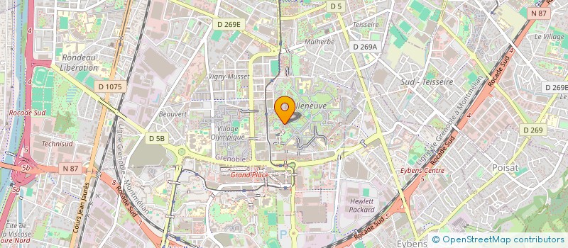 localisation de l'entreprise CPN38 à GRENOBLE