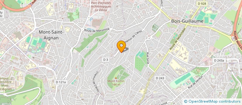 localisation de l'entreprise CPNJ à BOIS-GUILLAUME