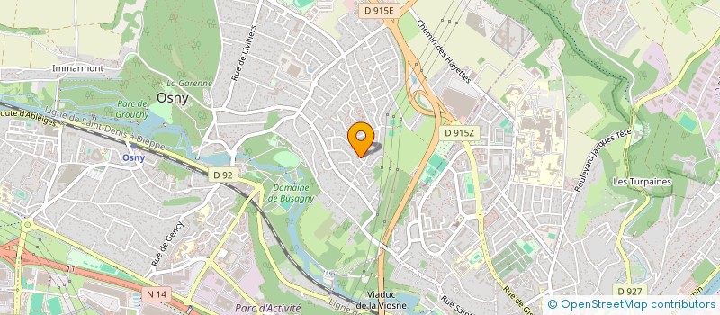 localisation de l'entreprise CPNOT-FI  OSNY