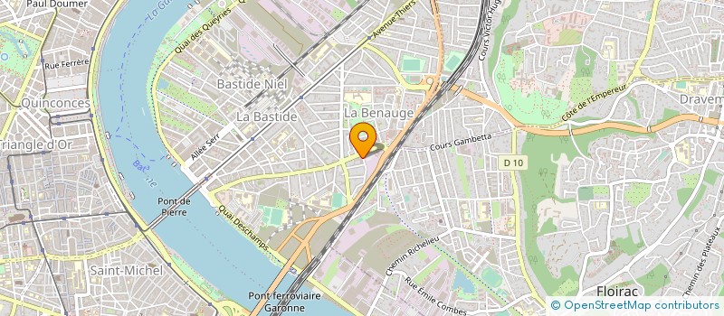 localisation de l'entreprise CPNR  BORDEAUX