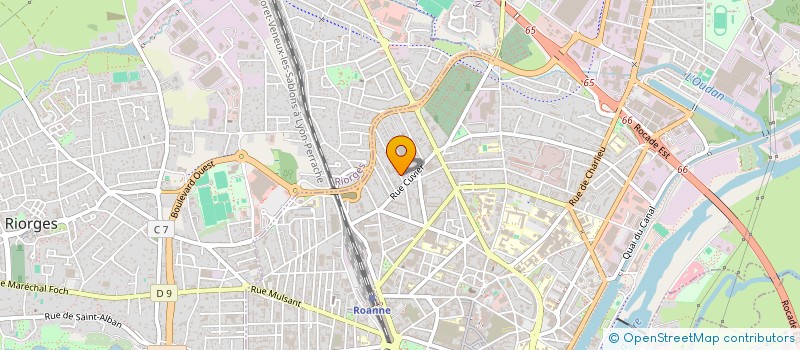 localisation de l'entreprise CPNT HOLDING  ROANNE