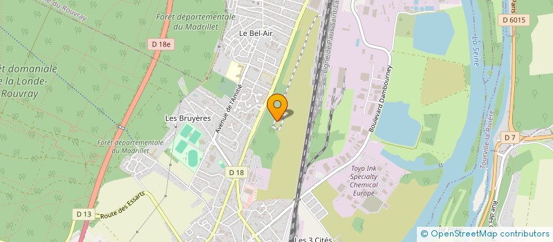 localisation de l'entreprise CPNW  OISSEL