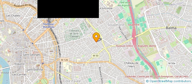 localisation de l'entreprise CPO FINANCE  TOULOUSE