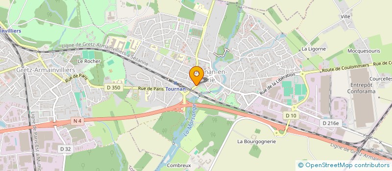 localisation de l'entreprise CPO WM SYSTEM à GRETZ-ARMAINVILLIERS