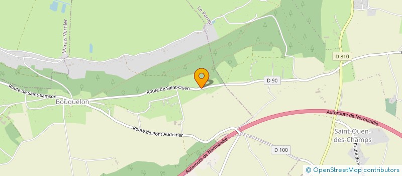 localisation de l'entreprise CPOTTIER  BOUQUELON