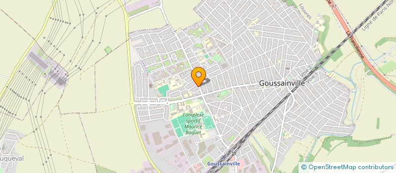 localisation de l'entreprise CPP  GOUSSAINVILLE