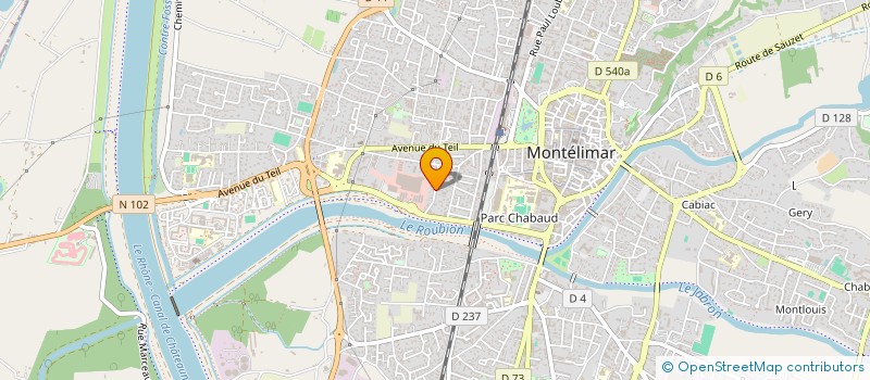 localisation de l'entreprise CPP EDITIONS  MONTELIMAR