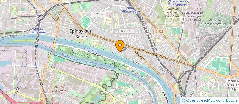 localisation de l'entreprise CPP-IDF à EPINAY-SUR-SEINE