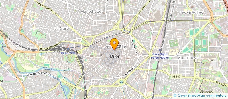 localisation de l'entreprise CPP INVEST à DIJON