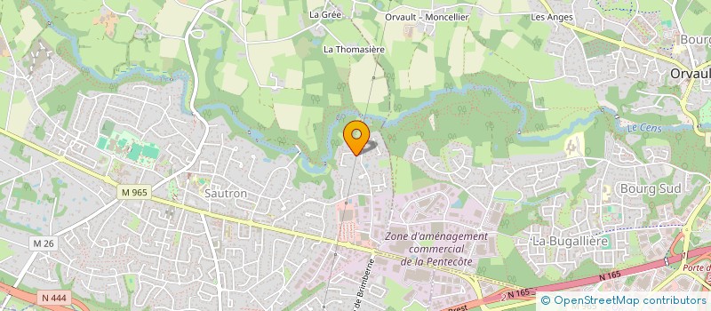 localisation de l'entreprise CPPJ à SAUTRON