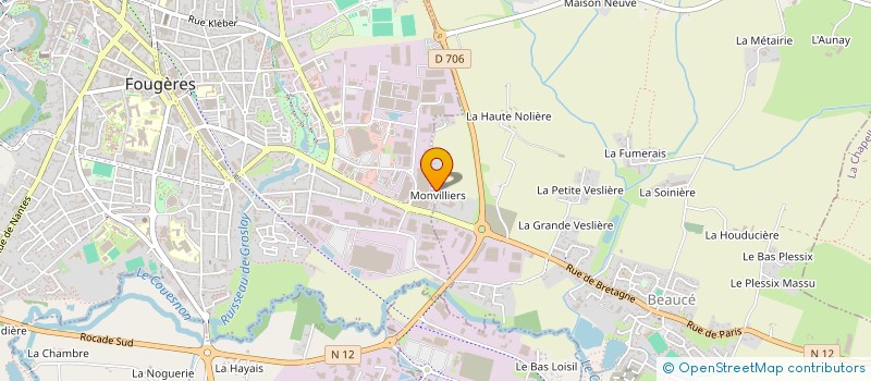 localisation de l'entreprise CPPJ  BEAUCE