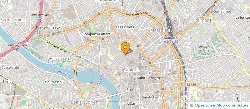 localisation de l'entreprise CPPT  TOULOUSE