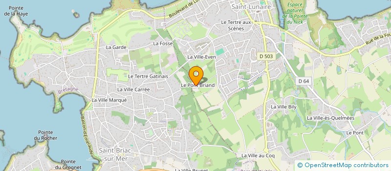 localisation de l'entreprise CPPV  SAINT-LUNAIRE