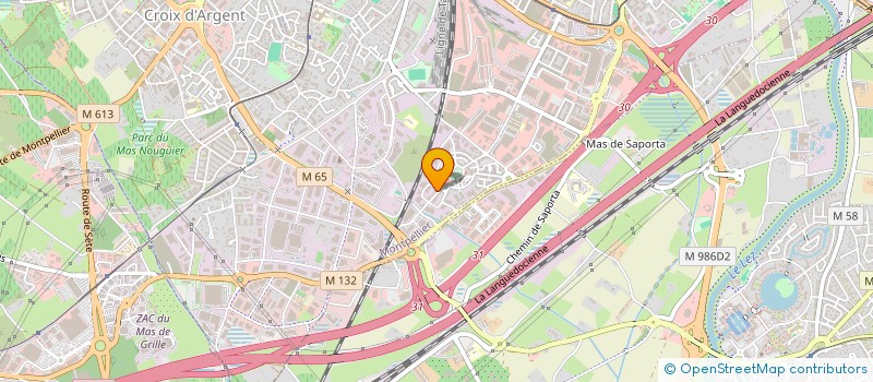 localisation de l'entreprise CPR à MONTPELLIER