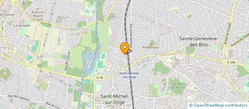 localisation de l'entreprise CPR CHAUFFAGE PLOMBERIE à SAINT-MICHEL-SUR-ORGE