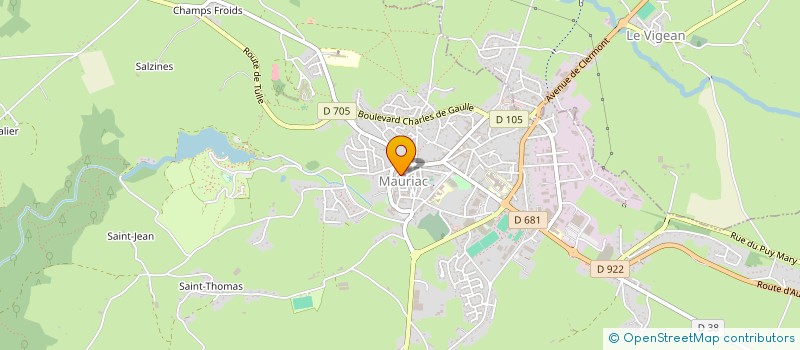 localisation de l'entreprise CPR INGENIERIE à MARCOLES
