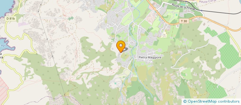 localisation de l'entreprise CPR LOISIRS à CALVI