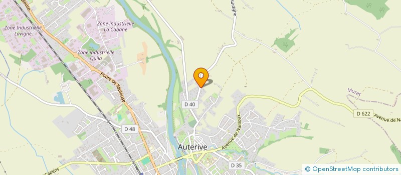 localisation de l'entreprise CPR MONTAGE à AUTERIVE