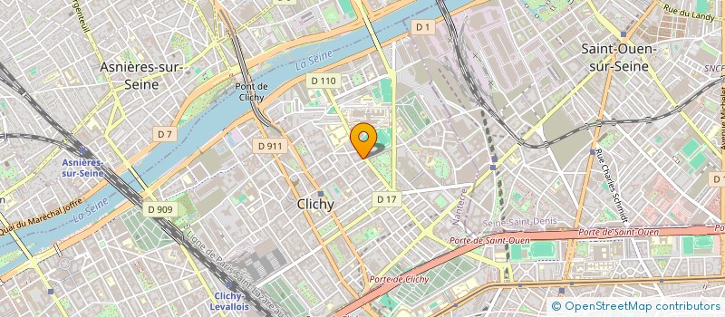 localisation de l'entreprise CPRE-CONSEIL à CLICHY