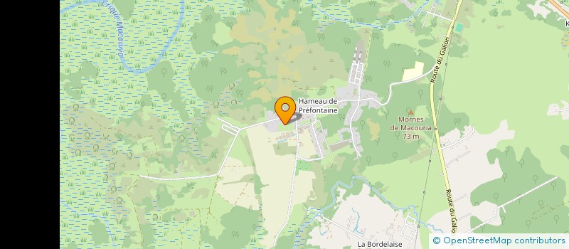 localisation de l'entreprise CPRG  MACOURIA