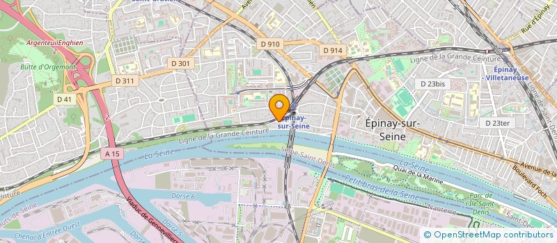 localisation de l'entreprise CPRIME à EPINAY-SUR-SEINE