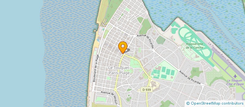 localisation de l'entreprise CPRO RESIDENCE SAINT JEAN  LE TOUQUET-PARIS-PLAGE