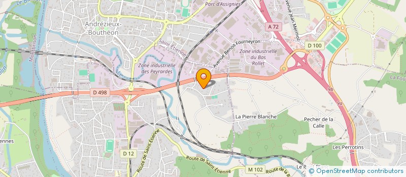 localisation de l'entreprise CPRONETT à SAINT-JUST-SAINT-RAMBERT