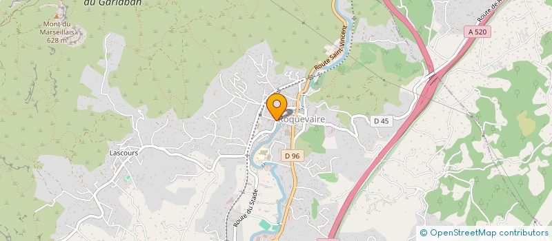 localisation de l'entreprise CPS à ROQUEVAIRE