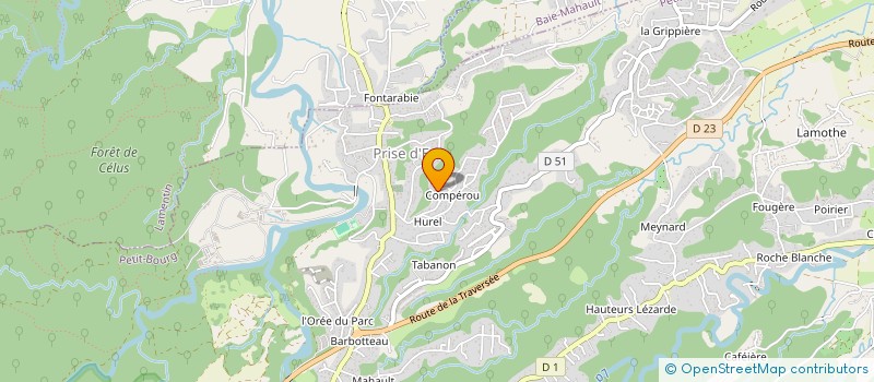 localisation de l'entreprise CPS ANTILLES  PETIT-BOURG