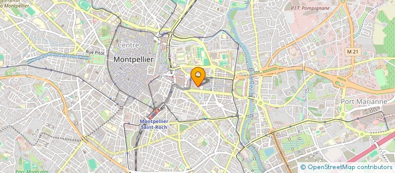 localisation de l'entreprise CPS COIFFURE  MONTPELLIER