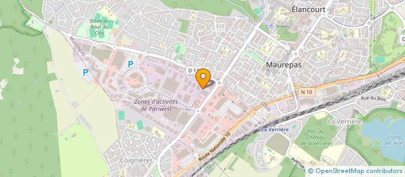 localisation de l'entreprise CPS CONSEIL PARTICIPATION SERVICE  MAUREPAS