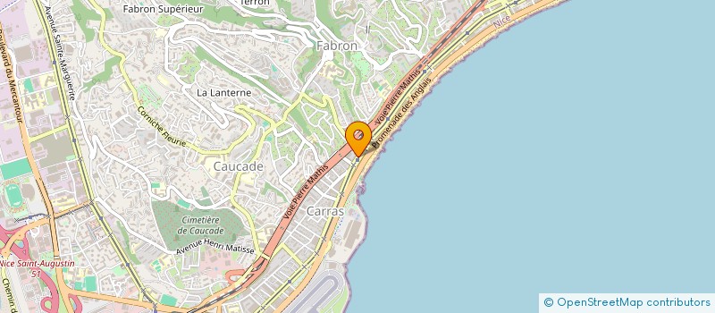 localisation de l'entreprise CPS DIFFUSION à NICE
