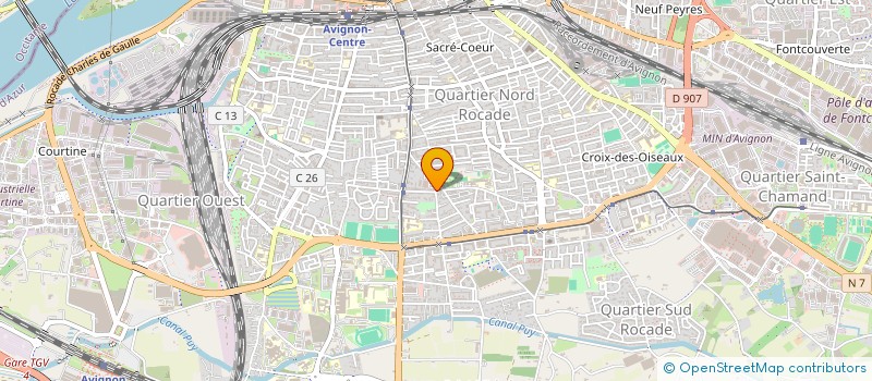 localisation de l'entreprise CPS ENERGIE  AVIGNON