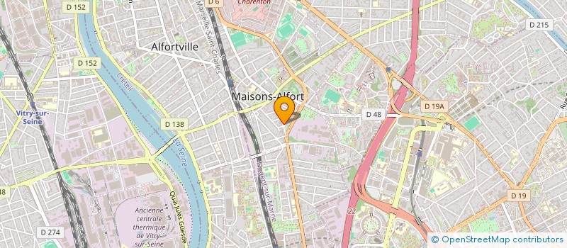 localisation de l'entreprise CPS IMMOBILIER à MAISONS-ALFORT
