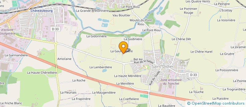 localisation de l'entreprise CPS INVEST  SAINT-DIDIER