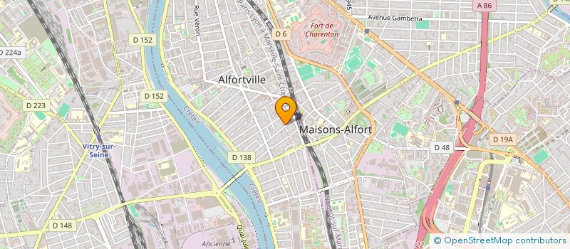 localisation de l'entreprise CPS RENOV à ALFORTVILLE